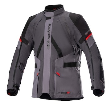 bunda MONTEIRA DRYSTAR XF, ALPINESTARS (tmavě šedá/černá/červená, vel. XL)