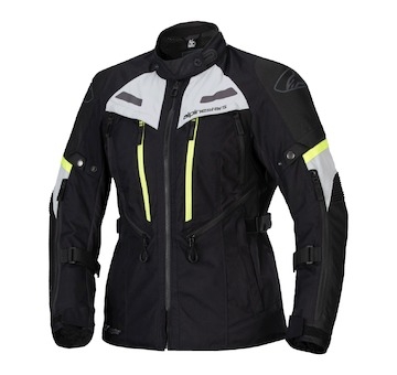 bunda STELLA BOGOTA PRO DRYSTAR, ALPINESTARS, dámská (černá/šedá/žlutá fluo, vel. S)