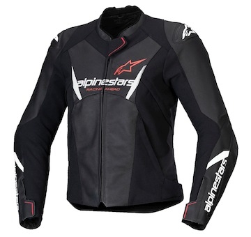 bunda STELLA FASTER 3, ALPINESTARS (černá/bílá/červená fluo, vel. 40)