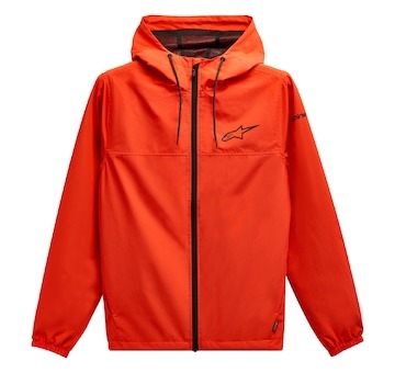 bunda TREQ WINDBRAKER, ALPINESTARS (červená fluo/černá, vel. 2XL)