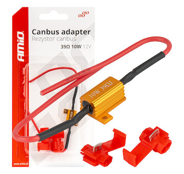 CANBUS rezistor pro LED žárovky 39Ω 10W AMIO-04091