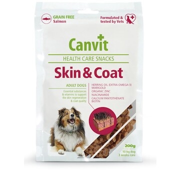 Canvit SNACKS Dog Skin & Coat 200 g 