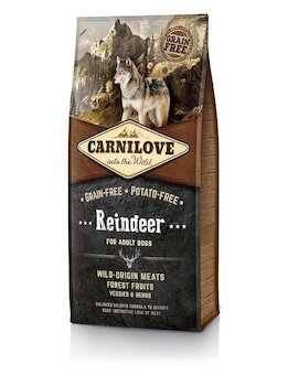 Carnilove Reindeer for Adult 12kg EXP 06/25