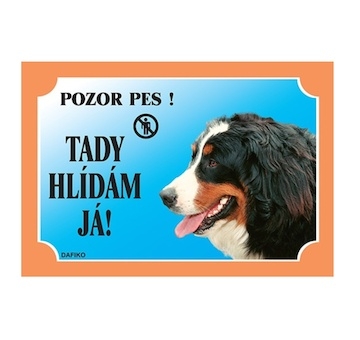 Cedulka Dafiko BERNSKÝ SALAŠNICKÝ