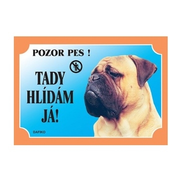 Cedulka Dafiko BORDEAUXSKÁ DOGA