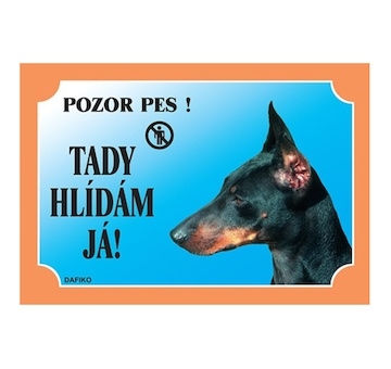 Cedulka Dafiko DOBRMAN