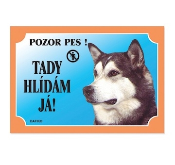 Cedulka Dafiko MALAMUT