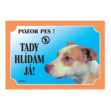 Cedulka Dafiko PITBULTERIÉR