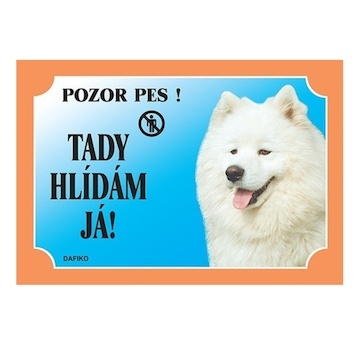 Cedulka Dafiko SAMOJED