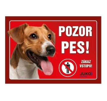 Cedulka Juko JACK RUSSEL TERIÉR