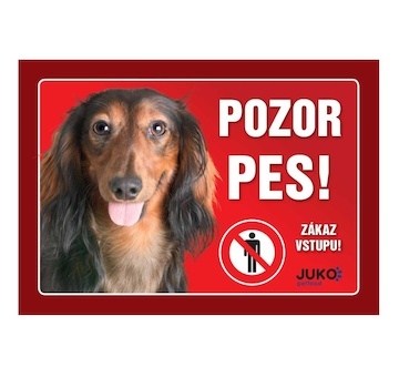 Cedulka Juko JEZEVČÍK dlouhosrstý hnědý