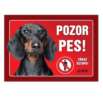Cedulka Juko JEZEVČÍK hladkosrstý černý