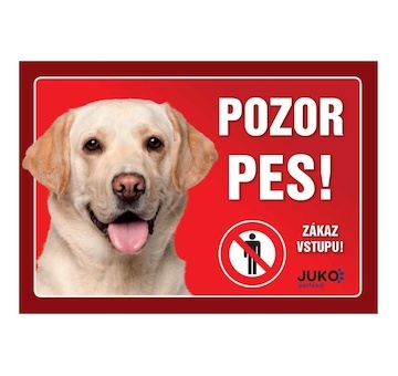 Cedulka Juko LABRADOR zlatý
