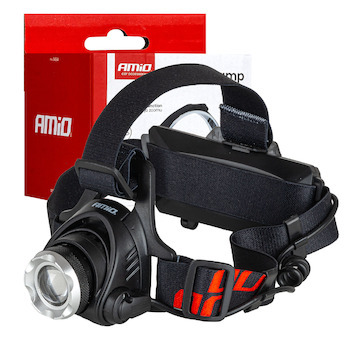 Čelovka LED T6 3600mAh (BATT) AMIO-04664