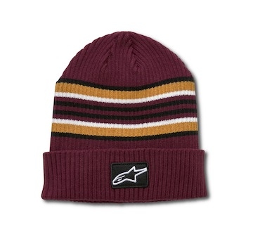 čepice BOLTED CUFF BEANIE, ALPINESTARS (červená cihlová)