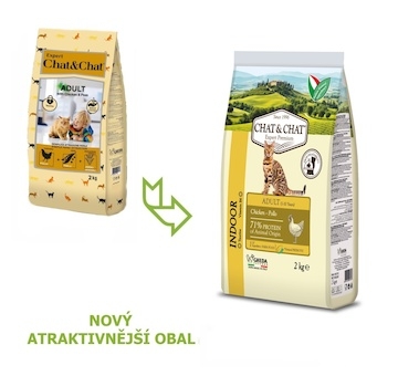 Chat & Chat Adult Indoor Chicken 2 kg
