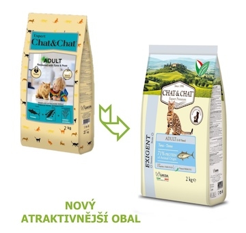 Chat & Chat Exigent Adult Tuna 2 kg