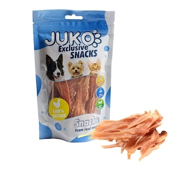 Chicken 100% Jerky JUKO Snacks 70 g