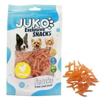 Chicken Thin Strips JUKO Snacks 70 g