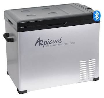 Chladící box kompresor 50l 230/24/12V -20°C GREY