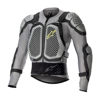 chránič těla BIONIC ACTION 2, ALPINESTARS (šedá/černá/žlutá fluo, vel. S)