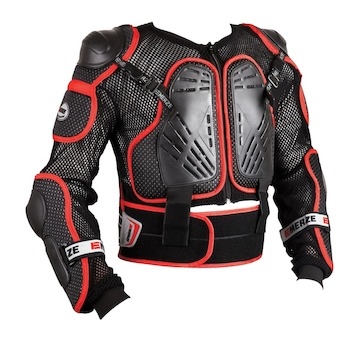 chránič těla EM3, EMERZE (černá-červená, vel. 5XL)