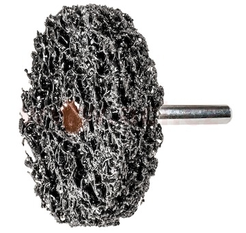 čistící brusný kotouč porézní 65x13 mm, stopka 6 mm, LUKAS (Německo)