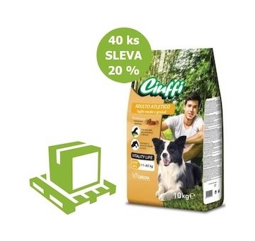 Ciuffi Adulto Atletico 10 kg (paleta 40 ks) - SLEVA 20 %
