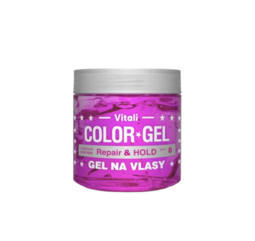Color gel na vlasy fialový Aloe Vera 390ml