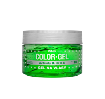 Color gel na vlasy zelený Kopřiva 190ml