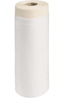 CQ fólie s papírovou páskou 140cm x 33m