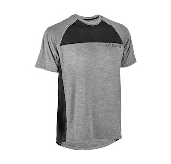 cyklo dres SUPER D, FLY RACING - USA (černá/šedá , vel. XL)