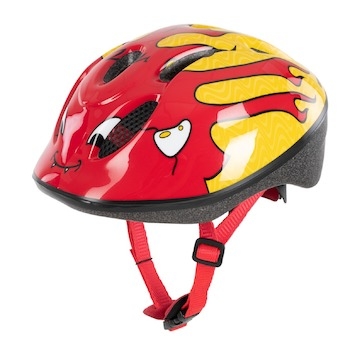 cyklo přilba LITTLE DEVIL, OXFORD, dětská (červená/žlutá)