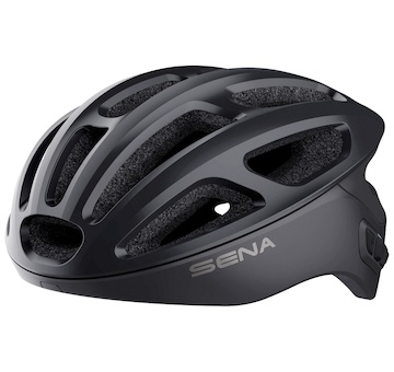 cyklo přilba s headsetem R1, SENA (černá, vel. S)