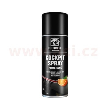 DEBBEX cockpit spray, pomeranč 400 ml