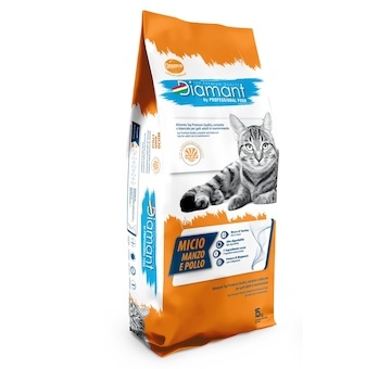 Diamant Cat Micio Hovězí a kuře 15 kg