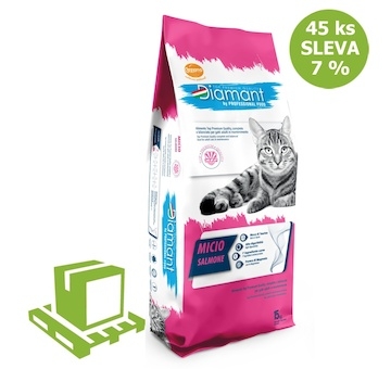 Diamant Cat Micio Losos 15 kg (paleta 45 ks) SLEVA 7 %