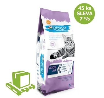 Diamant Cat Micio Mix 15 kg (paleta 45 ks) SLEVA 7 %