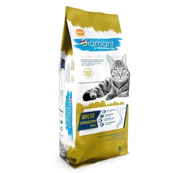Diamant Cat Micio Sterilised Kuřecí 15 kg