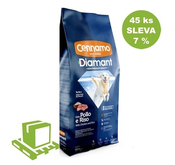 Diamant Dog Adult Kuřecí 15 kg (paleta 45 ks) SLEVA 7 %