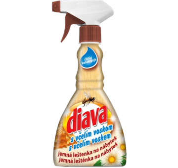 Diava leštěnka na nábytek s včelím voskem 330ml