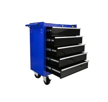 Dílenská skříň na nářadí, 5 šuplíků GEKO