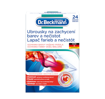 Dr. Beckmann ubrousky na zachycení barev a nečistot 40ks+6ks