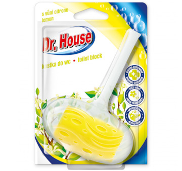 Dr. House WC závěs Citrónová vůně 40g