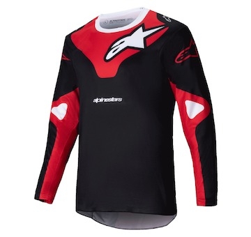 dres RACER VEIL, ALPINESTARS (černá/červená, vel. L)