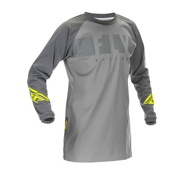 dres WINDPROOF 2022, FLY RACING (šedá/hi-vis, vel. 2XL)