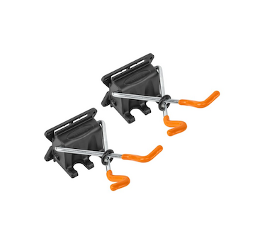 Držák na nářadí, 2 háčky a 2 úchyty pro zavěšení za konektor, sada 2 ks - BRADAS