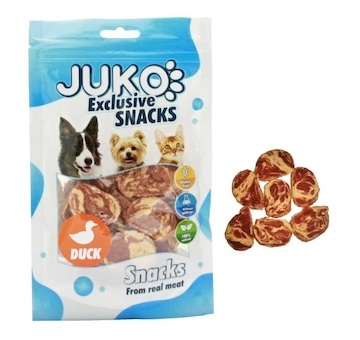 Duck & Codfish Chips JUKO Snacks 70 g