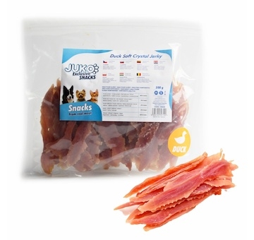 Duck Soft Crystal Jerky JUKO Snacks 500 g