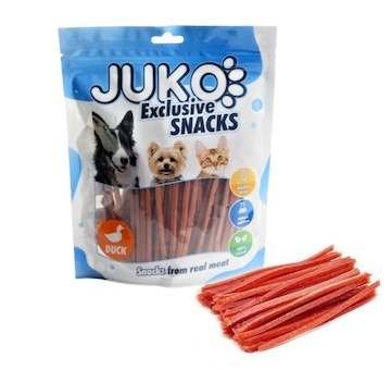 Duck Thin Strips JUKO Snacks 250 g